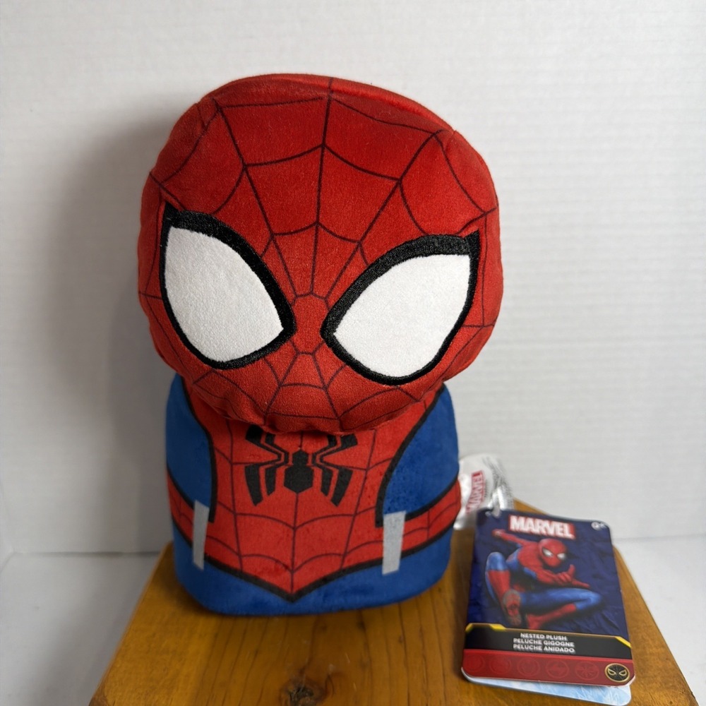 Disney Marvel Spidey Nested Plush Toy New With‎ Tag